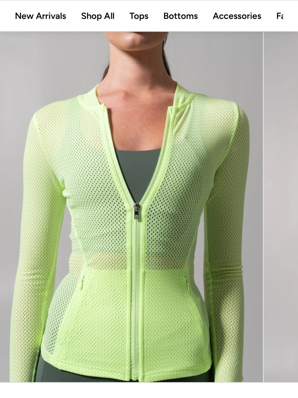 Buffbunny spice mesh jacket